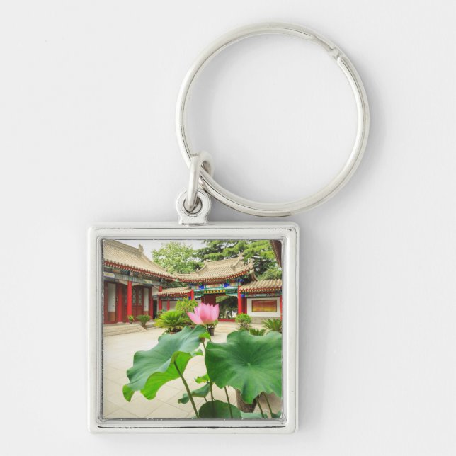 China Pagoda Interior Keychain (Front)