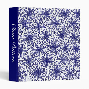 China Pattern (1in) Binder