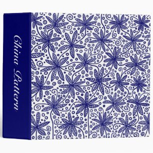 China Pattern (2in) Binder
