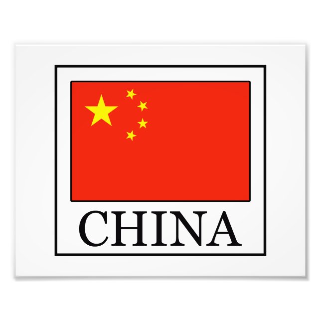 China Photo Print (Front)