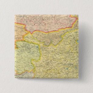 China political map 2 inch square button