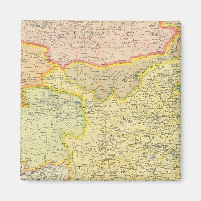 China political map magnet (Front)