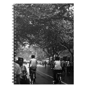 China Shanghai street 1970 Notebook