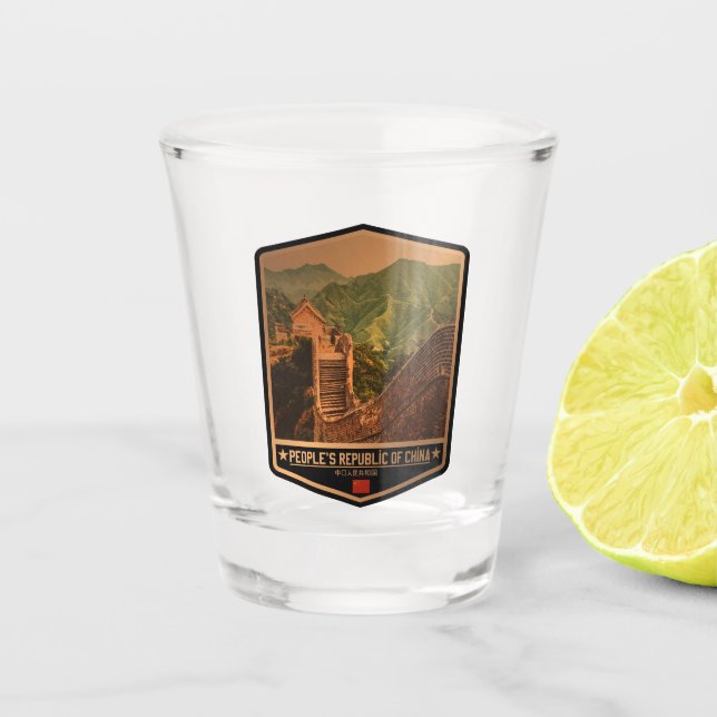 China Shot Glass (Front)