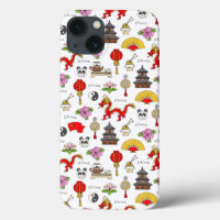 China Symbols Pattern