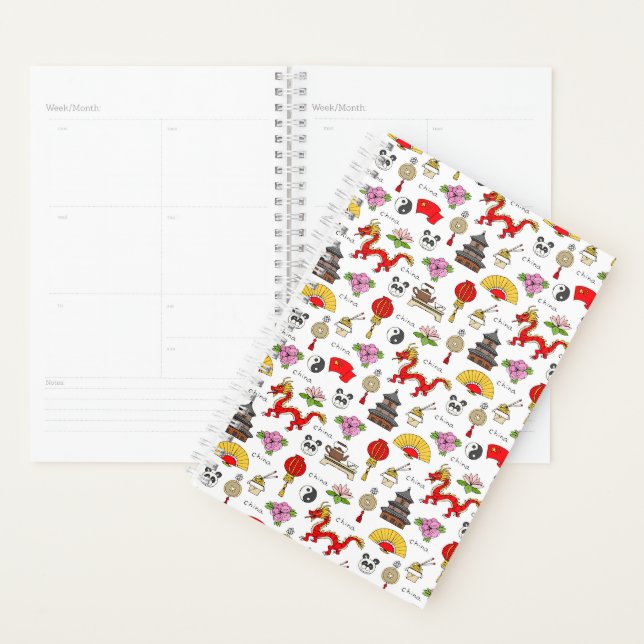 China Symbols Pattern Planner (Display)