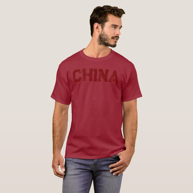 China T-Shirt (Front Full)