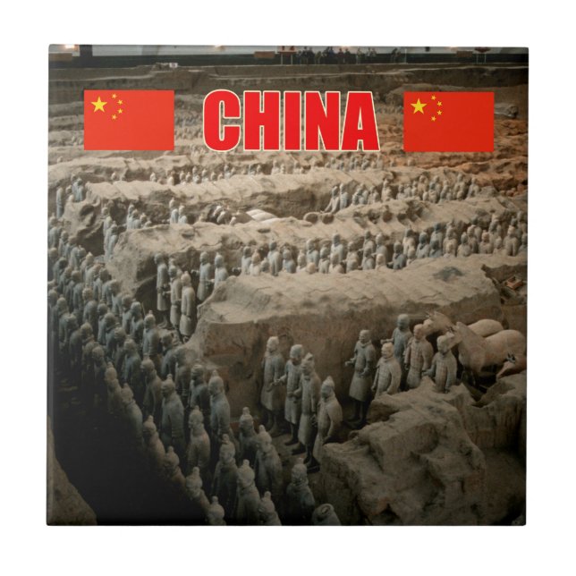 CHINA Terracotta Army Tile (Front)