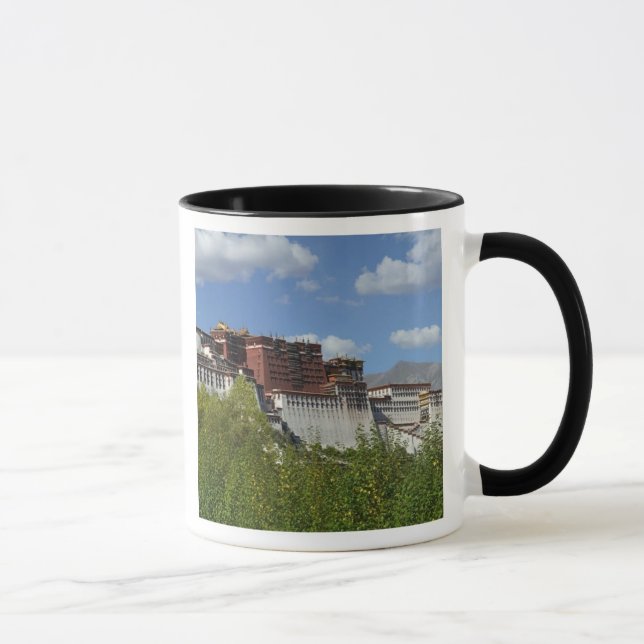 China, Tibet, Lhasa, Potala Palace 3 Mug (Right)