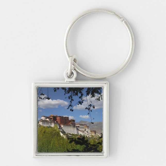 China, Tibet, Lhasa, Potala Palace Keychain (Front)
