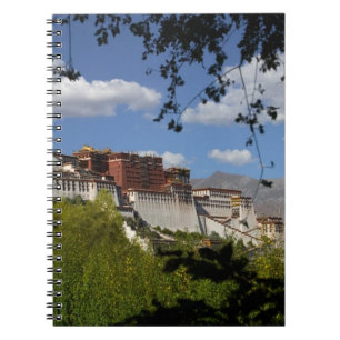 China, Tibet, Lhasa, Potala Palace Notebook