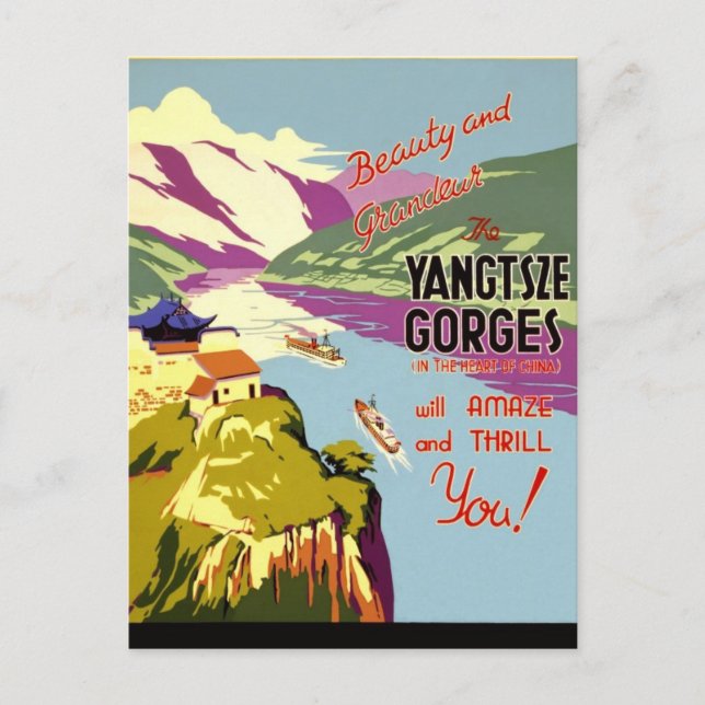 China Travel Postcard (Front)