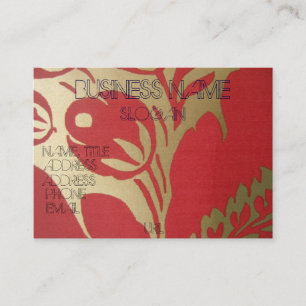 China Vase - Customized Business Card