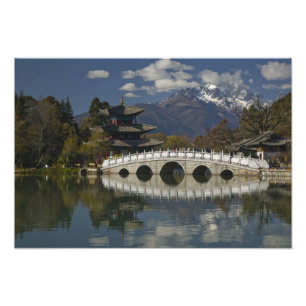 CHINA, Yunnan Province, Lijiang. Lijiang Old Photo Print