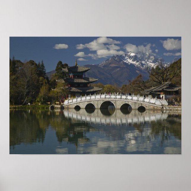 CHINA, Yunnan Province, Lijiang. Lijiang Old Poster (Front)