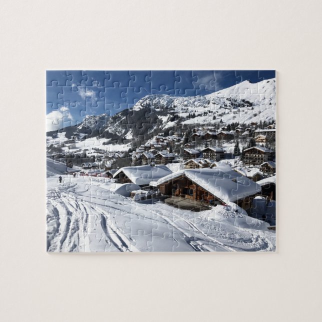 Chinaillon, French Alps Jigsaw Puzzle (Horizontal)