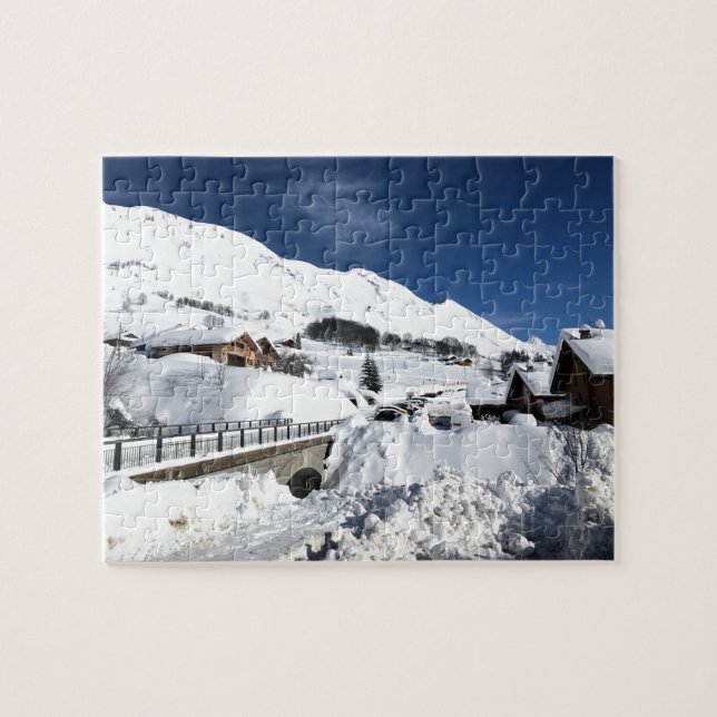 Chinaillon, French Alps Jigsaw Puzzle (Horizontal)