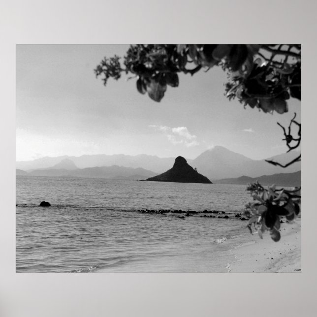 Chinamans Hat _bw Poster (Front)