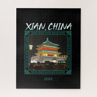 China's Ancient Xian Bell Tower Jigsaw Puzzle