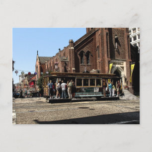 Chinatown Cablecar Postcard