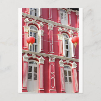 Chinatown colonial architecture Singapore Postcard