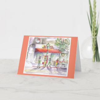 Chinatown Folding Holiday Card