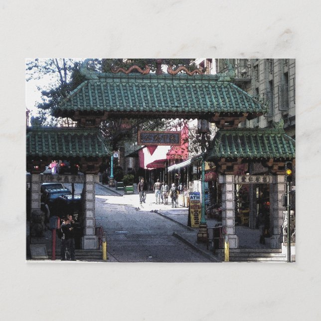 Chinatown Gate Postcard (Front)