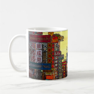 Chinatown in Bangkok Thailand - Altered Photo Coffee Mug