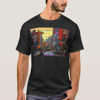 Chinatown in Bangkok Thailand - Altered Photo