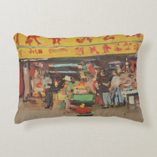 Chinatown New York 2012 Decorative Pillow