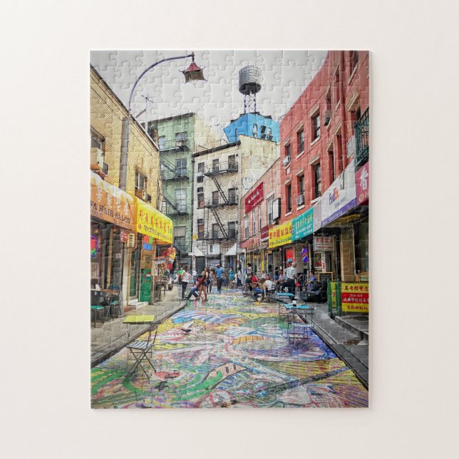 Chinatown, New York Jigsaw Puzzle (Vertical)