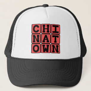 Chinatown, San Francisco District Trucker Hat