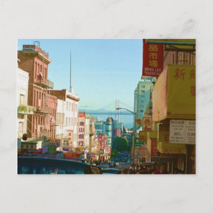 Chinatown San Francisco Postcard