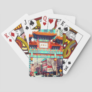 Chinatown, Washington DC. USA Playing Cards