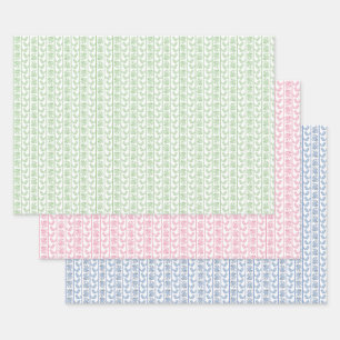 Chinchilla Chintz Wrapping Paper Sheet