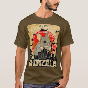 Chinchilla  Chinzilla Retro Chinchilla Lovers Funn T-Shirt
