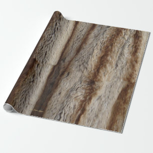 CHINCHILLA FUR WRAPPING PAPER