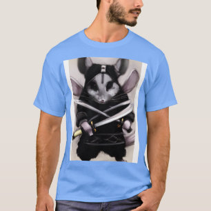 Chinchilla in a ninja costume T-Shirt