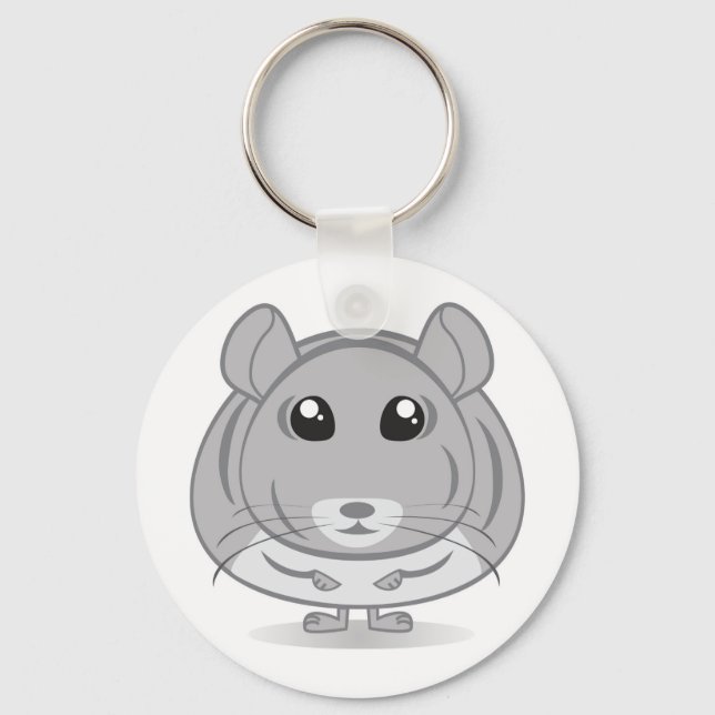 Chinchilla Keychain (Front)