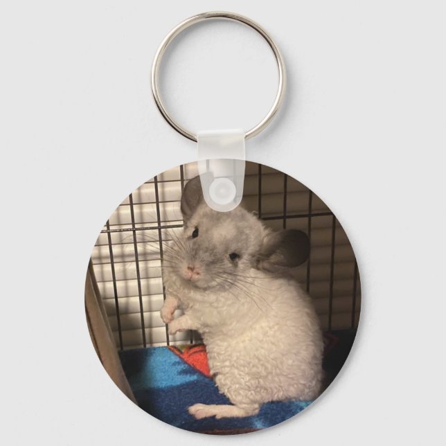 Chinchilla Keychain (Front)