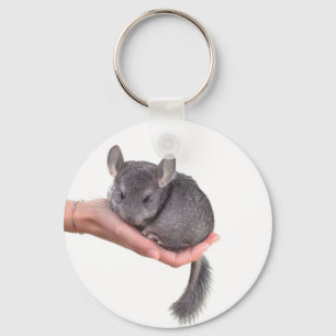 chinchilla keychain