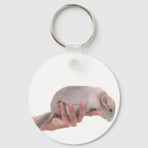 chinchilla keychain