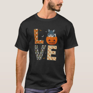 Chinchilla Lovers Boys Girls Kids Funny Halloween T-Shirt