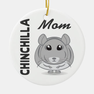 Chinchilla Mom Ornament