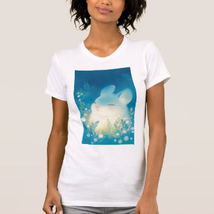 Chinchilla Serene Floral Retreat T-Shirt