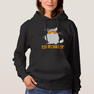 Chinchilla T Chinchillin Animal Lover Hoodie