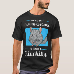 Chinchillas Human Costume Rodent Animal T-Shirt