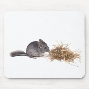 chinchillas mouse pad