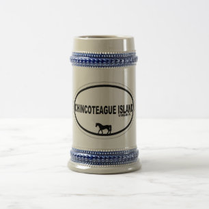 Chincoteague Island. Beer Stein