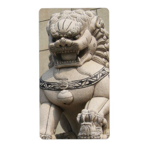 Chine : 石 de chien-Foo, le lion-chien de garde